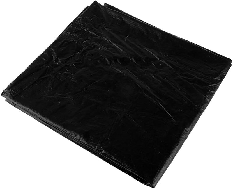 Large Thick Heavy Duty Garbage Bags 20Pcs Black Waste Bin Liners for Kitchen Office - Image 1